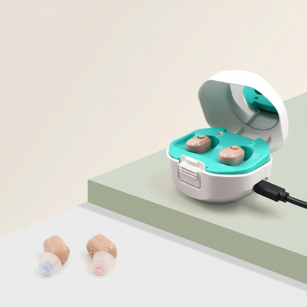 Rechargeable Digital Hearing Aid – Portable Sound Amplifier