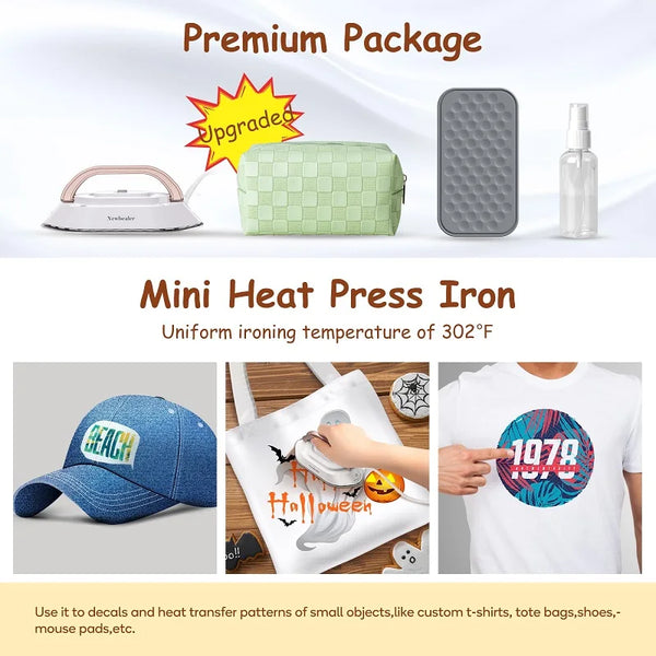 Compact Travel Dry Iron