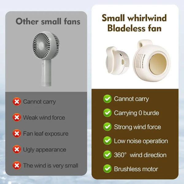 Silent Clip-On Mini Fan